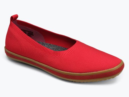 Sutton Knit Ballet - Berry Red Supply