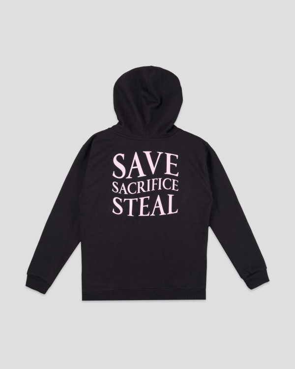 Save, Sacrifice, Steal Hoodie - Youth Supply