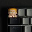 Shady Red Tie Artisan Keycap Fashion