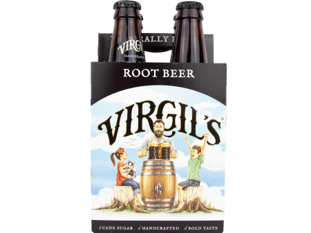 Virgil s - Root Beer (4pk) (Store Pick-Up Only) Fashion