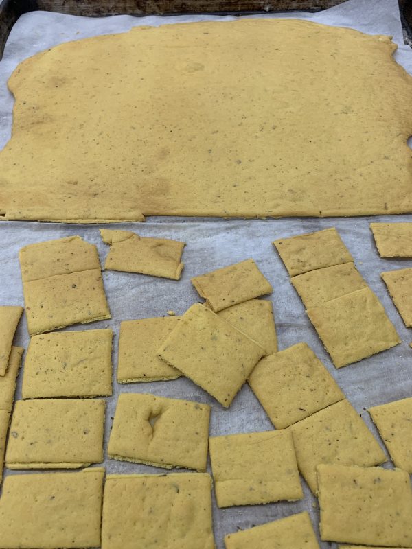 Chickpea Za’atar crackers WHOLESALE (100) For Sale