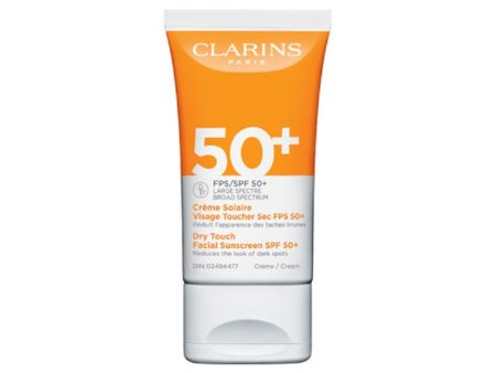 Clarins Dry Touch Facial Sunscreen SPF 50+ For Sale