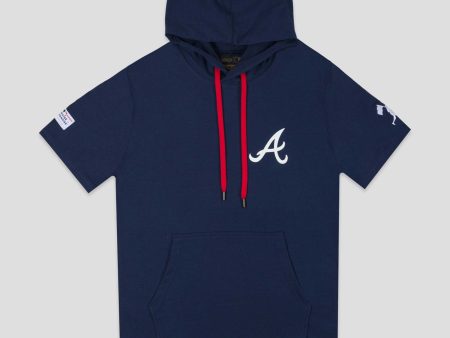 Short Sleeve Hoodie - Atlanta Braves For Sale