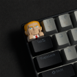 Shady Red Tie Artisan Keycap Fashion