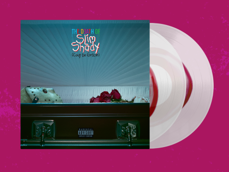 The Death of Slim Shady (Coup de Grâce) Blood Stain Clear Vinyl (Alternate Cover) Hot on Sale