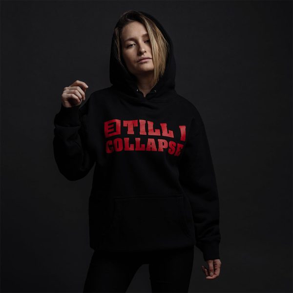 TILL I COLLAPSE HOODIE (BLACK) Fashion