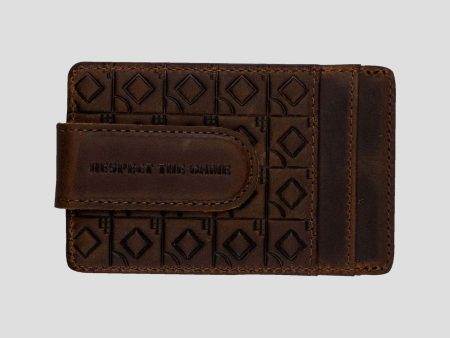 Flag Man Money Clip Wallet - Glove Leather Discount