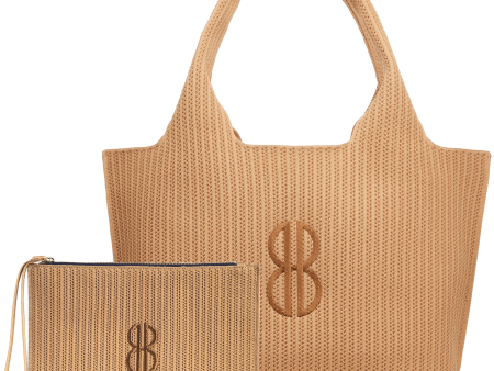 Sutton City Tote - Buckthorn Stripe Monogram - Large Supply