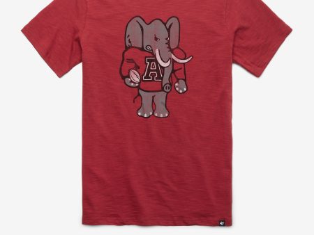 ALABAMA CRIMSON TIDE VINTAGE GRIT  47 SCRUM TEE Sale