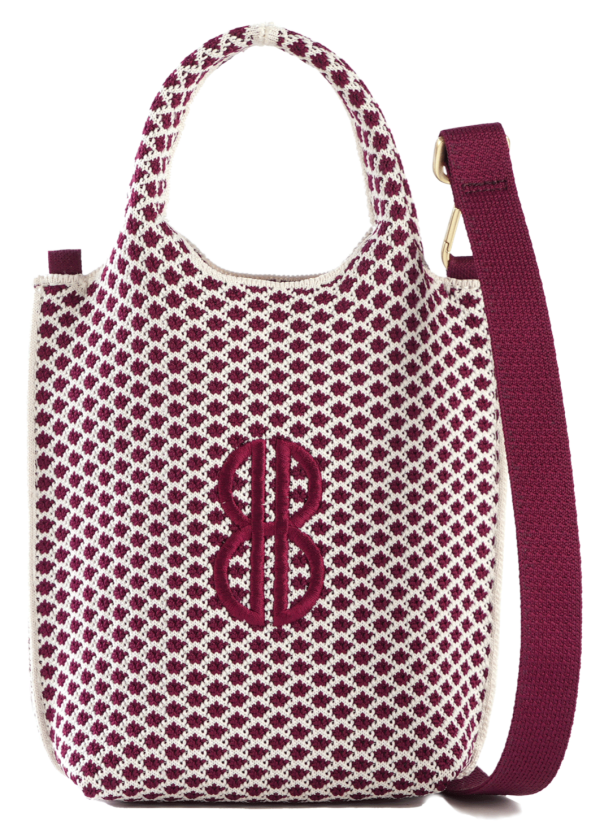 Sutton City Tote - Wine Diamond - Mini Cheap