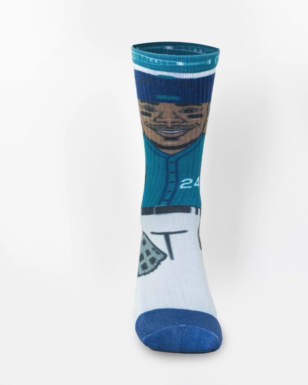 Griffey Jr. Player High Calf Socks - Griffey Jr. Series II Fashion