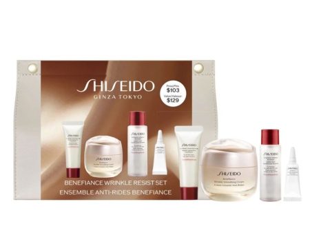 Shiseido Benefiance Wrinkle Resist Set Hot on Sale