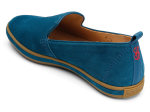 Sutton Suede Slip On - Teal Online now