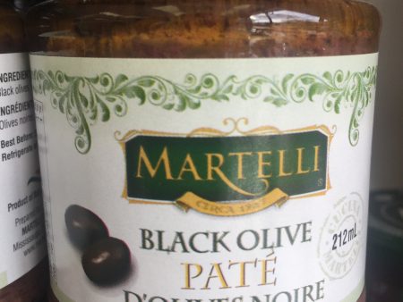 Martelli Black Olive Paté Online now