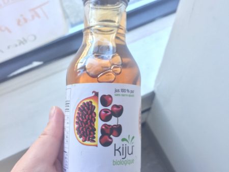 Kiju Organic Pomegranate Cherry Juice 355ml For Sale