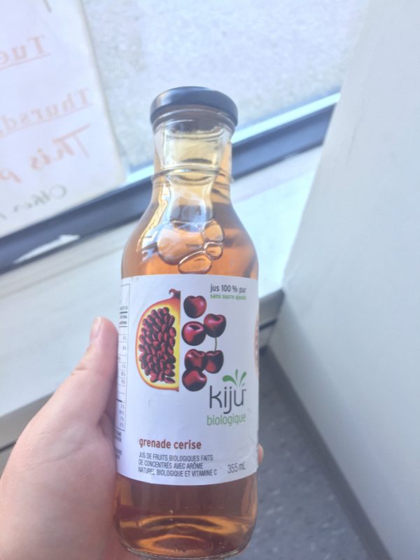 Kiju Organic Pomegranate Cherry Juice 355ml For Sale