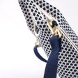 Sutton City Tote - Navy Diamond - Mini Online now