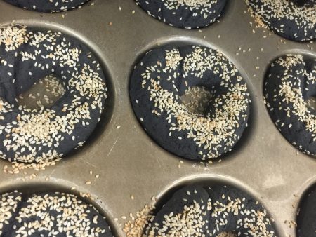 Gluten Free Activated Charcoal Bagel (6) Fashion