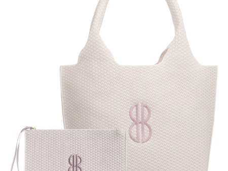 Sutton City Tote - Petal Pink Diamond Monogram - Medium Hot on Sale