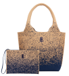 Sutton City Tote - Navy Buckthorn Sprinkle - Medium Online Sale