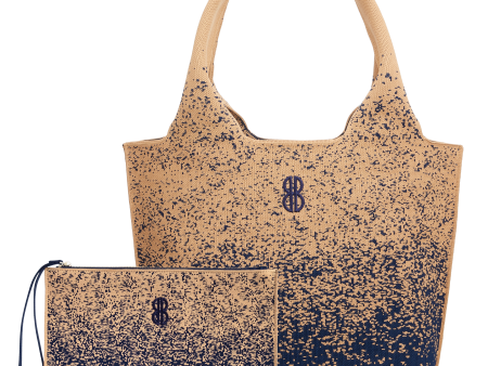 Sutton City Tote - Navy Buckthorn Sprinkle - Medium Online Sale