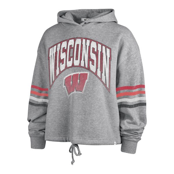 WISCONSIN BADGERS UPLAND  47 BENNETT HOOD WOMENS Discount