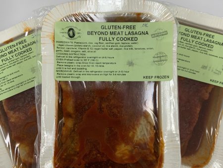 GF Vegetarian lasagna 1 portion For Sale