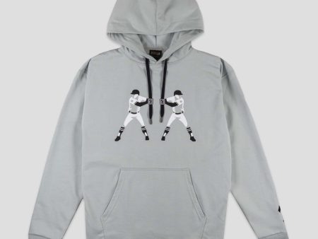 Back to Back Jacks Hoodie - Grey Online Sale