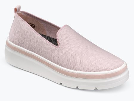 Sutton Knit Sneaker - Wood Rose For Cheap