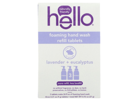 Hello - Foaming Hand Wash - Lavender and Eucalyptus Sale