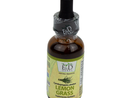 E&D Herbs - Lemongrass Tincture Hot on Sale