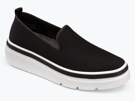 Sutton Knit Sneaker - Black Cheap