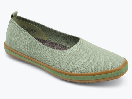 Sutton Knit Ballet - Granite Green Fashion