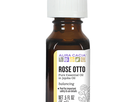 Aura Cacia - Rose Otto Essential Oil (0.5 oz.) Discount