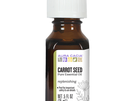 Aura Cacia - Carrot Seed Essential Oil (0.5 oz.) Hot on Sale