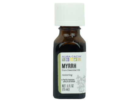 Aura Cacia - Myrrh Essential Oil (0.5 oz) Fashion