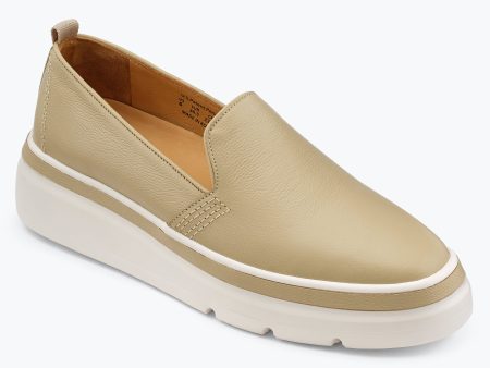 Sutton Leather Sneaker - Oatmeal Fashion