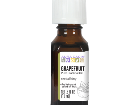 Aura Cacia - Grapefruit Essential Oil (0.5 oz.) Discount