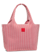 Large - Red Diamond tote with pouch For Cheap