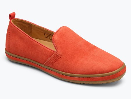 Sutton Suede Slip On - Cherry Tomato Cheap