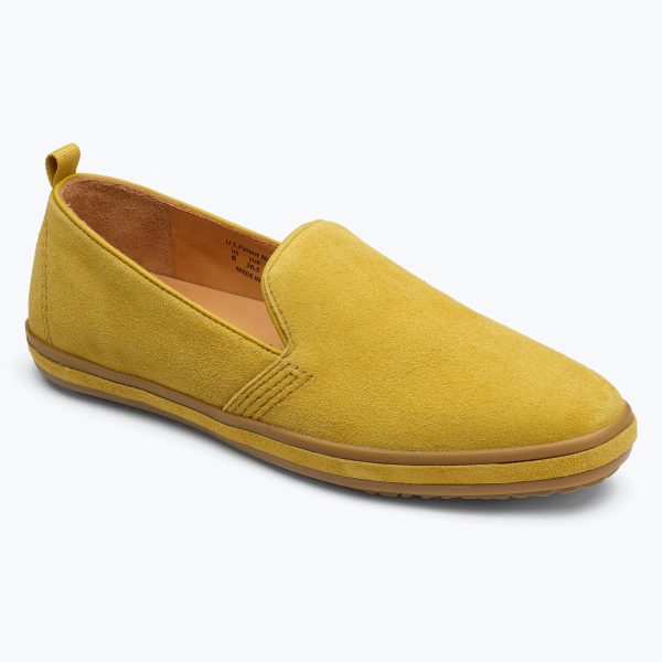 Sutton Suede Slip On - Pond Green Cheap