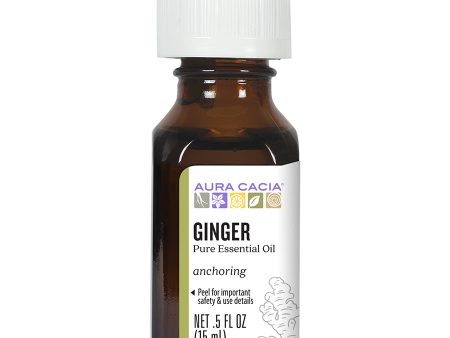 Aura Cacia - Ginger Essential Oil (0.5 oz) Online Sale