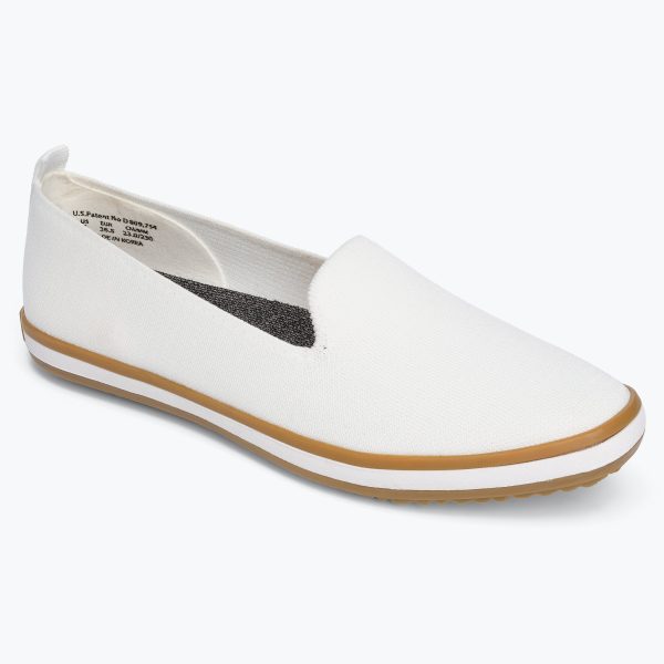 Sutton Knit Slip On - White Cheap