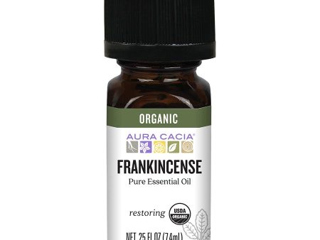 Aura Cacia - Organic Frankincense Essential Oil (0.25 oz.) For Cheap