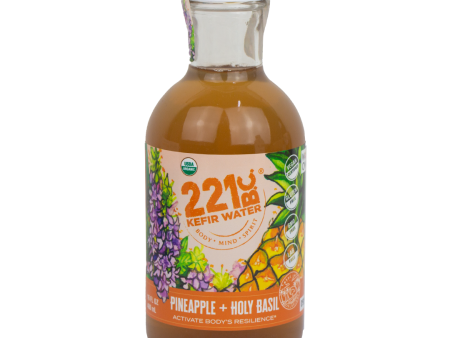 221 Bc. Kefir Water - Pineapple and Holy Basil (In Store Pick-Up Only) Discount