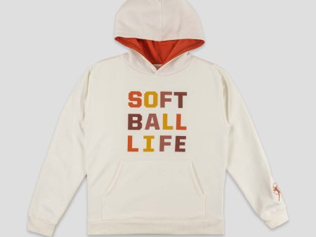 Softball Life Hoodie - Youth Sale