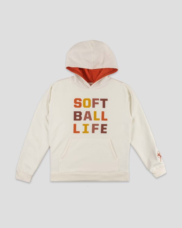 Softball Life Hoodie - Youth Sale