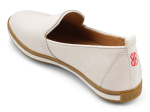 Sutton Leather Slip On - White Discount