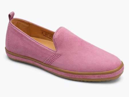 Sutton Suede Slip On - Orchid Sale