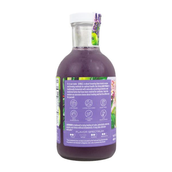 221Bc Kerif Water - Lavender Limeade Kefir Water (In Store Pick-Up Only) Online Sale